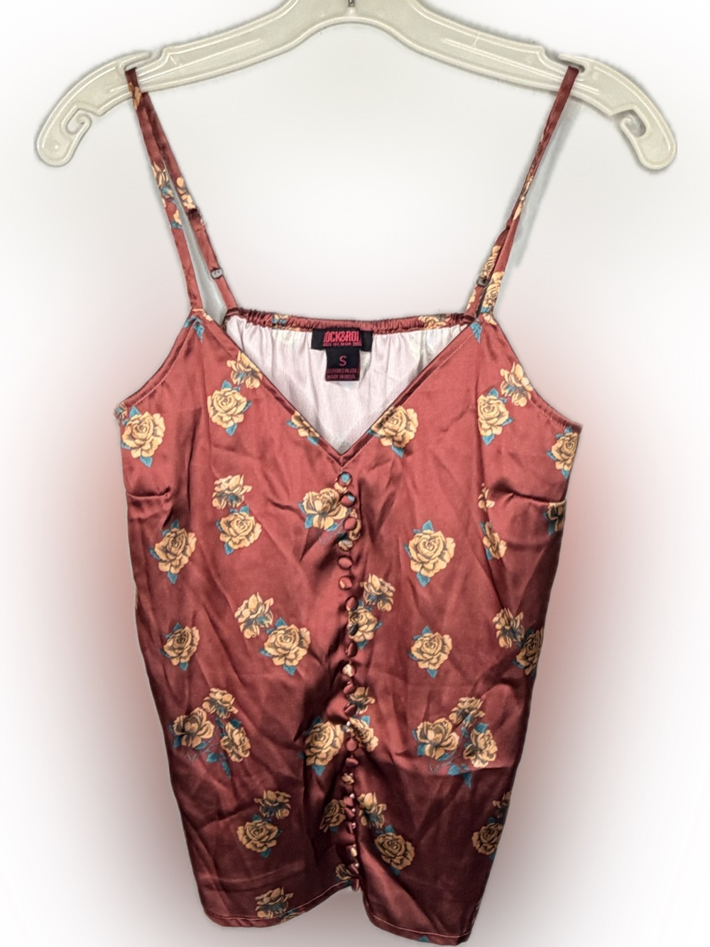 Rock & Roll Denim Brand Polyester Camisole